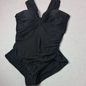 Miraclesuit JoJo One Piece Swimsuit, Black, Size 14
